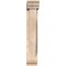 Ekena Millwork Traditional Traditional Smooth Bracket w/ Offset Brace, Douglas Fir, 5 1/2"W x 20"D x 32"H BKT0604X20X32TRA01SDF - alternate 3